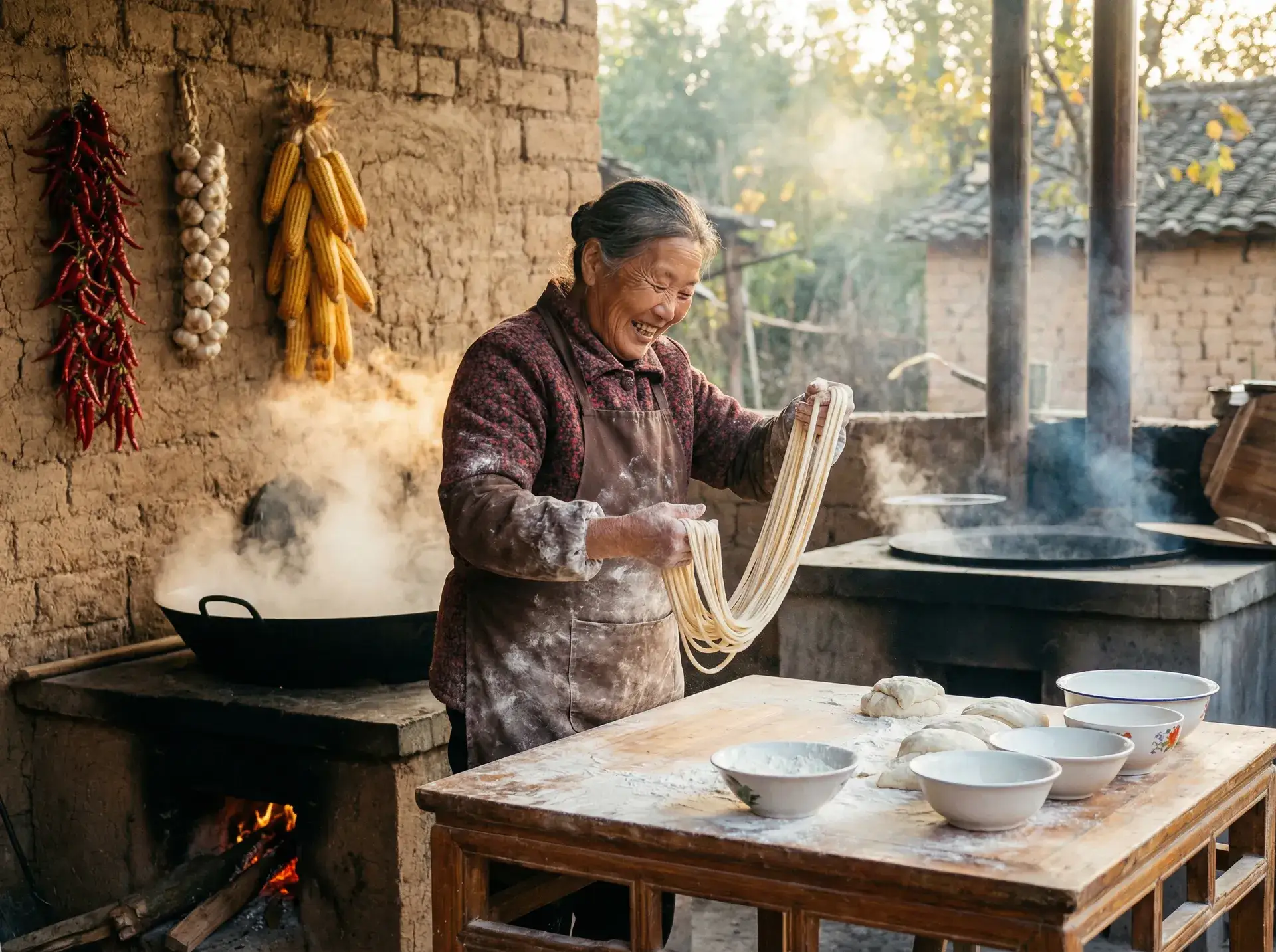 农家大嫂手擀面 - 金瓶艳史下载 乡村美食